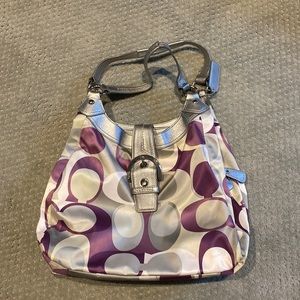 Coach monogram bag